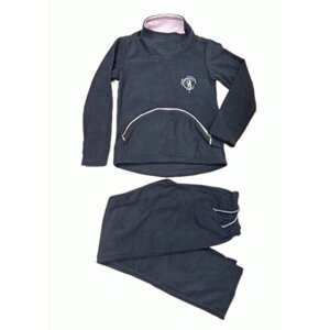 Комплект одежды Царевна-Лебедь, свитшот и брюки, спортивный стиль, размер 36/152, серый