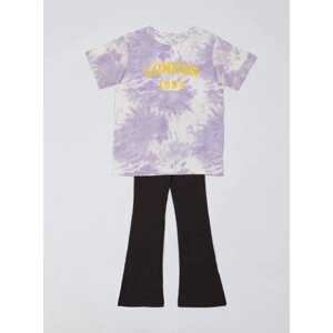 Комплект одежды H&M, размер 110, черный, фиолетовый