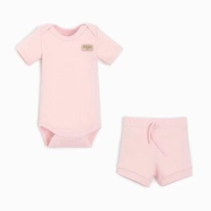 Комплект одежды Minaku, размер 74, розовый