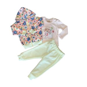 Комплект одежды Moonstar для девочек, размер 92, мультиколор