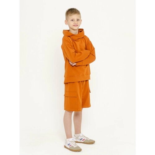 Комплект одежды SovaLina, размер 140, оранжевый