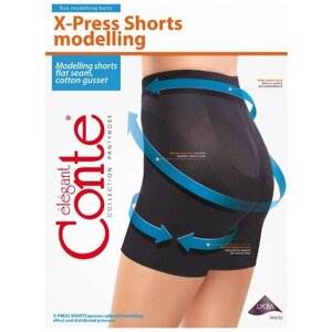 Корректирующие шорты Conte X-Press Shorts, набор (2 шт. размер III, nero (чёрный)