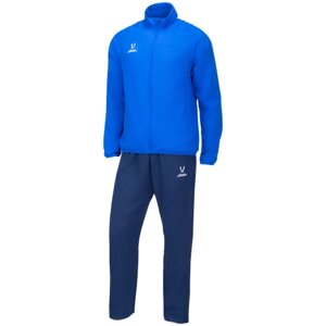 Костюм Jogel, олимпийка и брюки, силуэт прямой, подкладка, размер XS, синий