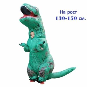 Костюм карнавальный Динозавр Детский Зелёный