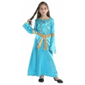 Костюм Средневековая принцесса в голубом детский для девочки