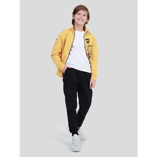 Костюм VITACCI для мальчиков, джемпер и брюки, размер 134-140, желтый