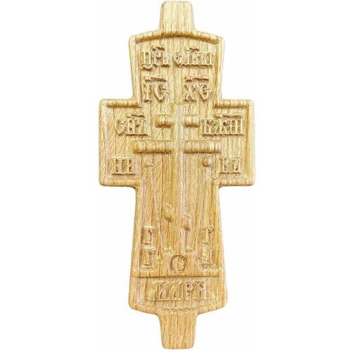 Крест параманный без распятия, резной из дерева, 5,5х12см