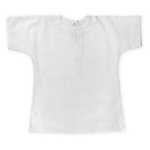 Крестильная рубашка МамаШила, размер 48, белый