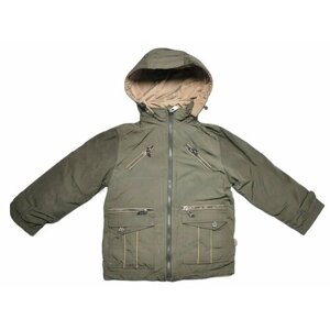 Куртка Arista, размер 116, хаки, бежевый