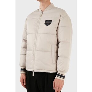 Куртка Armani Exchange, размер 50 L, бежевый