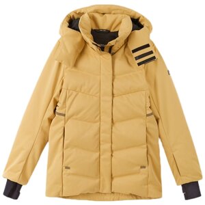 Куртка для девочек Jolanki, размер 134, цвет желтый