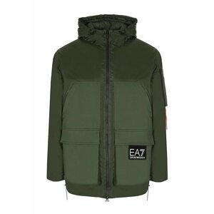 Куртка EA7, размер XL, зеленый