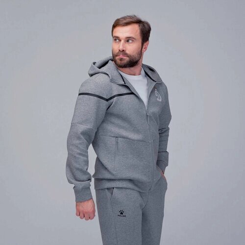 Куртка ФК Динамо Москва, размер L, серый