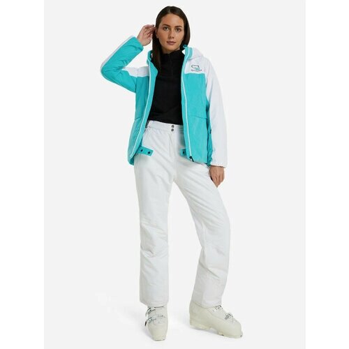 Куртка GLISSADE, размер 50, белый, голубой