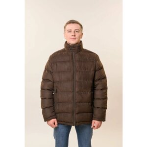 Куртка INTO, размер 52, коричневый