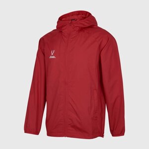 Куртка Jogel, силуэт свободный, карманы, размер 50/52, красный