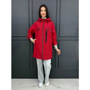 Куртка Karmelstyle, размер 66, красный