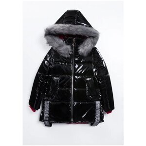 Куртка MIDIMOD GOLD, демисезон/зима, размер 116-122, черный, красный