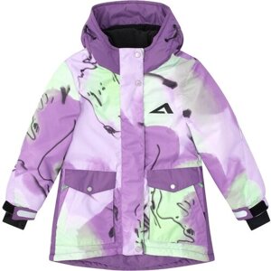 Куртка Oldos, размер 128-64-57, экрю, фиолетовый