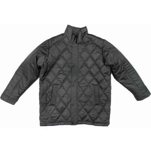 Куртка Olser, демисезон/зима, силуэт прямой, размер 9XL (68), серый