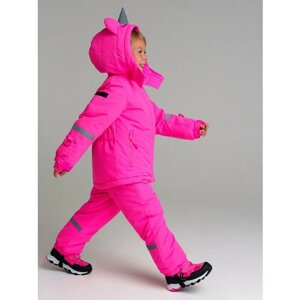 Куртка playToday, размер 116, розовый