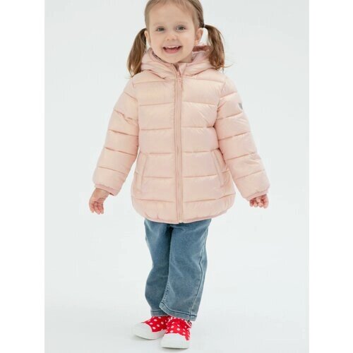 Куртка playToday, размер 80, розовый