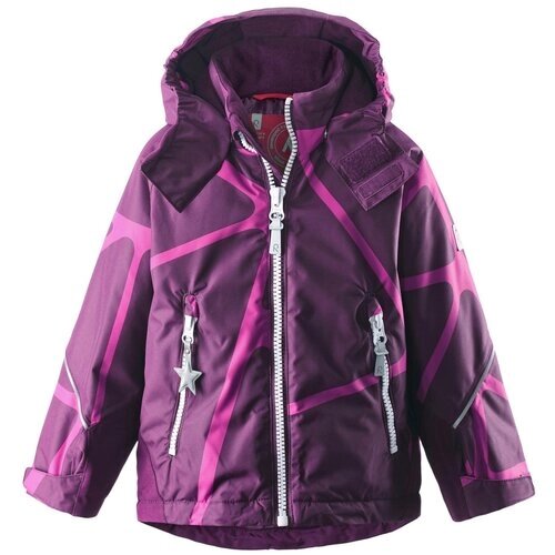 Куртка Reima Kiddo Kide 521464B, размер 104, фиолетовый