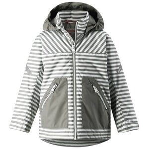Куртка Reima Nummi 521587, размер 98, серый, белый