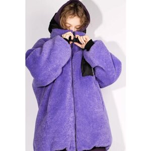 Куртка RiONA, размер 170/76, черный, фиолетовый