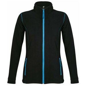 Куртка Sol's, размер 42, черный, голубой