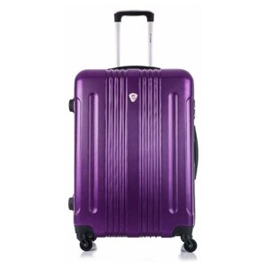 L'case Чемодан L'CASE Bangkok L 73х50х29см (26) со съемными колесами, фиолетовый