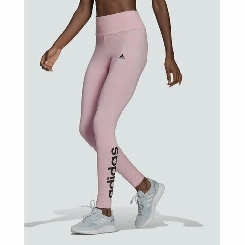 Легинсы adidas, размер 52, розовый