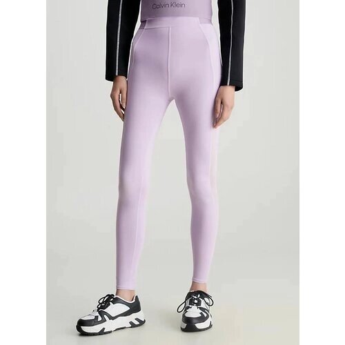 Легинсы Calvin Klein Sport, размер M, фиолетовый