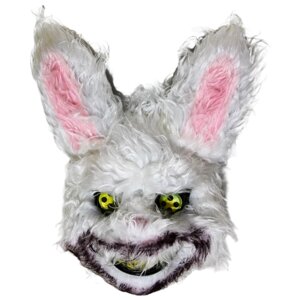 Маска на Хэллоуин /страшная маска зайца / Оригинальная маска /маска кролика