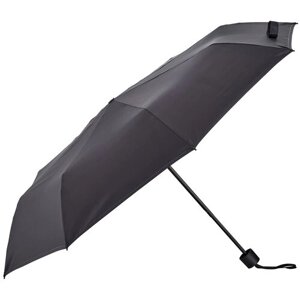 Мини-зонт ИКЕА, механика, чехол в комплекте, черный