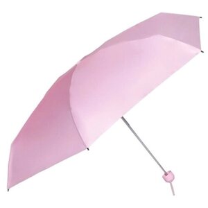 Мини-зонт Xiaomi, механика, купол 92 см., 6 спиц, для женщин, розовый