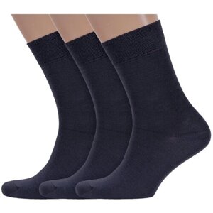 Мужские носки Брестский Чулочный Комбинат, 3 пары, размер 27 (42-43), серый