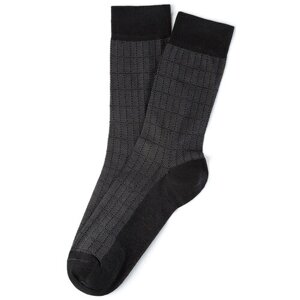Мужские носки Incanto, 1 пара, классические, размер 44-46(4), черный