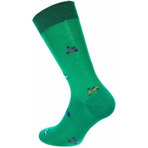 Мужские носки LUi, 1 пара, размер 39/42, зеленый