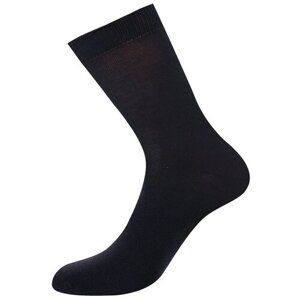Мужские носки Omsa, 1 пара, классические, нескользящие, размер 39/41, черный