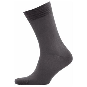 Мужские носки Omsa, 1 пара, классические, нескользящие, размер 42/44, серый