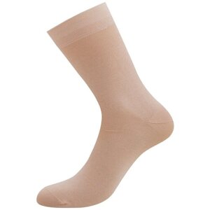 Мужские носки Omsa, 1 пара, классические, нескользящие, размер 45/47, бежевый