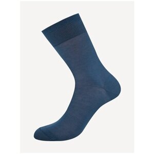 Мужские носки Philippe Matignon, 1 пара, классические, размер 45-47, синий