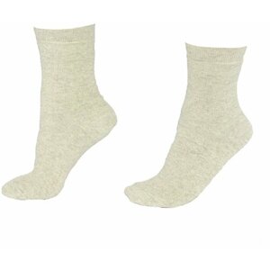 Мужские носки СПЕЦЗАКАЗ, 10 пар, классические, размер 39/40, бежевый