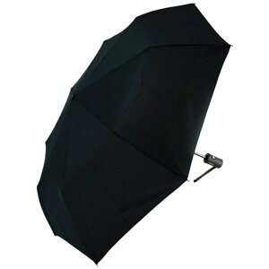 Мужской складной зонт RAINBRELLA полуавтомат 121-P/черный, коричневый