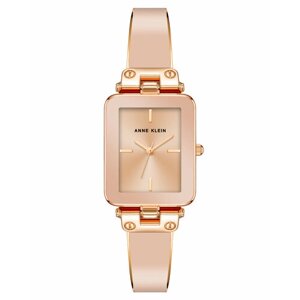 Наручные часы ANNE KLEIN Часы наручные женские Anne Klein 3926BHRG, Кварцевые, розовый
