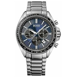 Наручные часы BOSS Наручные часы Hugo Boss Drivers HB1513081, серебряный, синий
