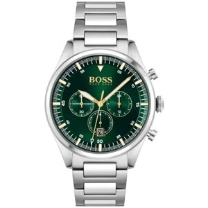 Наручные часы BOSS Pioneer, серебряный, зеленый