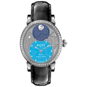 Наручные часы Bovet Bovet Dimier Recital 11 Miss Alexandra R110018-SD1, синий, серебряный