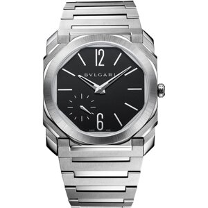Наручные часы BVLGARI Bvlgari Octo Finissimo 103297, черный, серебряный